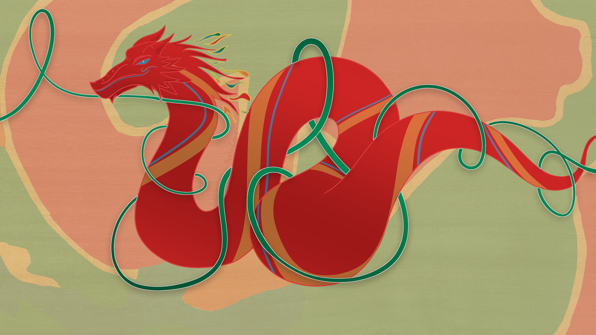 Dragon - With the theme of Jimmy Hendrix's Fender Artist Series guitar (2019)