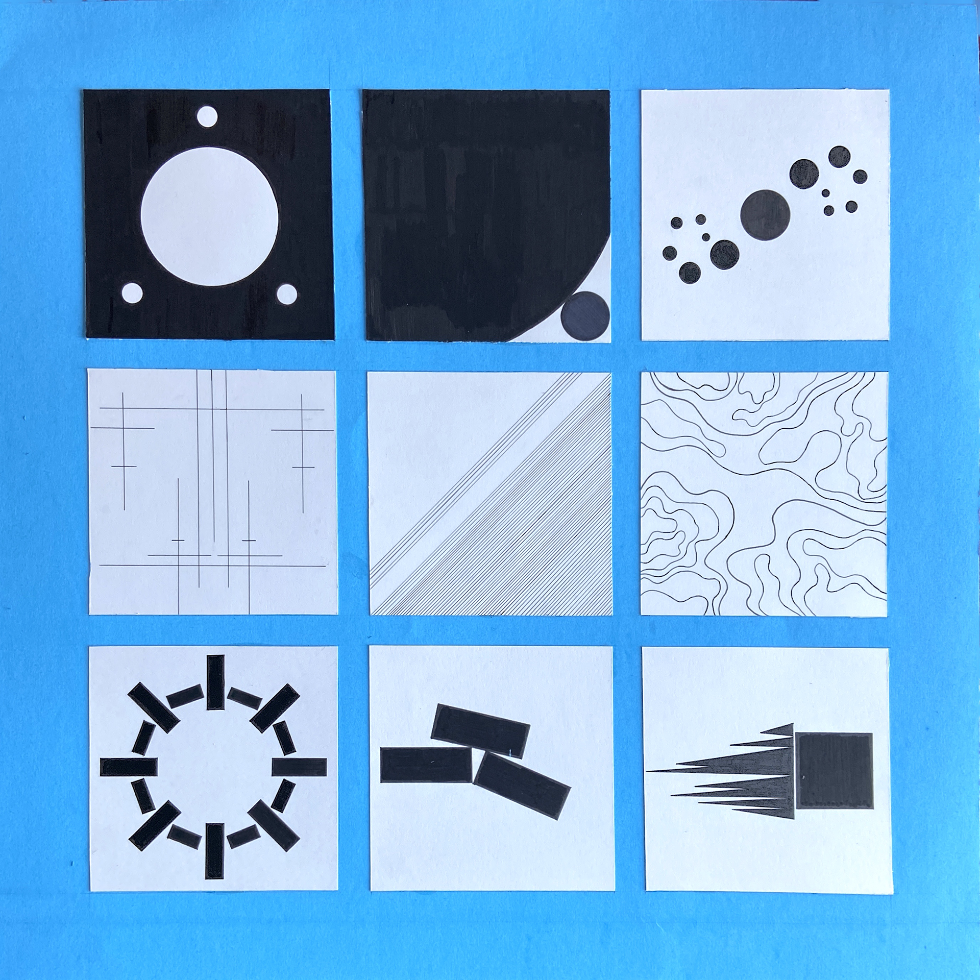 Point, Line, Shape/Balance, Tension, Movement, Summer 2020