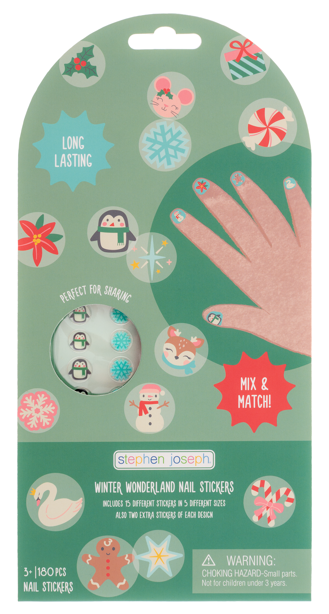 Winter Wonderland Stickers Packaging (front)