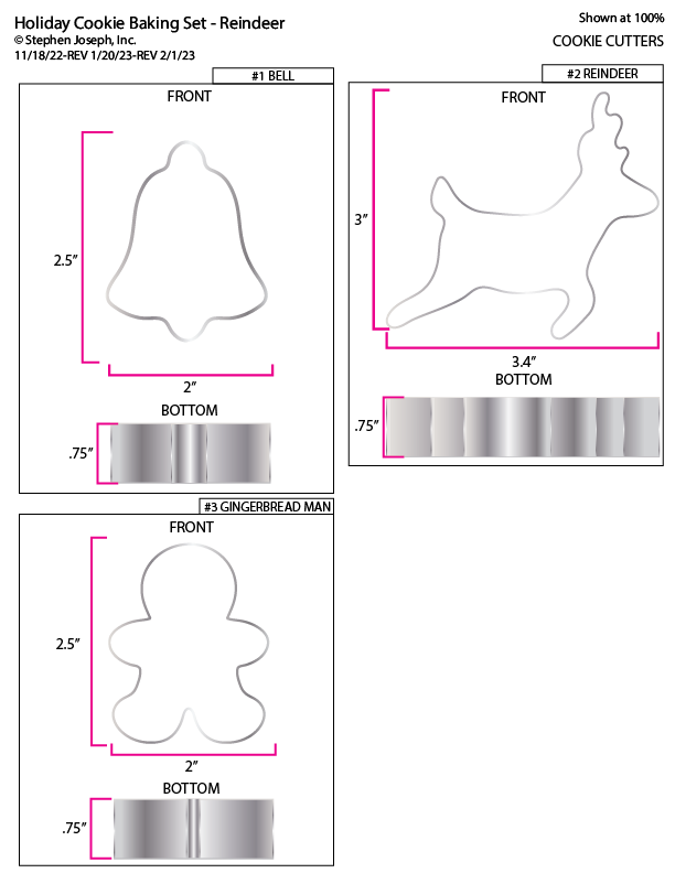 Holiday Cookie Cutters- Art for Factory