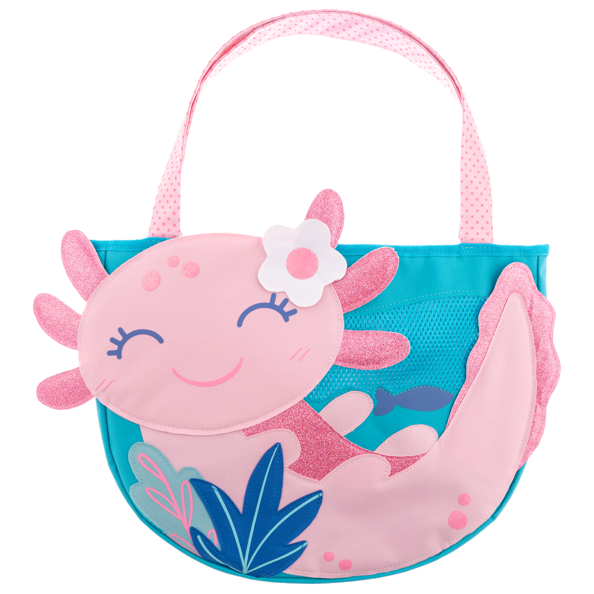 Axolotl Beach Totes