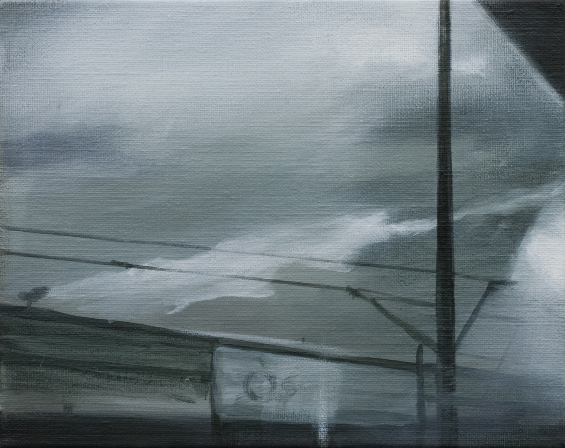 Cirrus uncinus above Oświęcim (24x30)