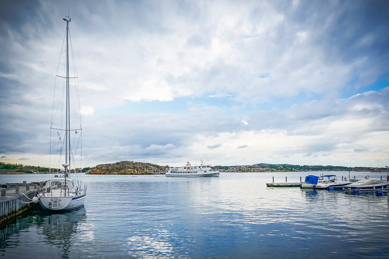 The harbor, Styrsö Tången