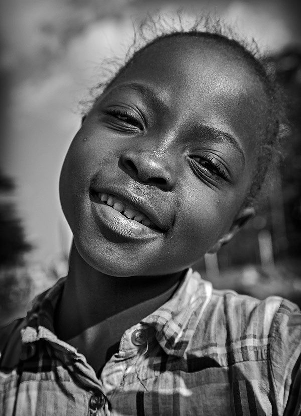 Girl in Soweto, Johannesburg.