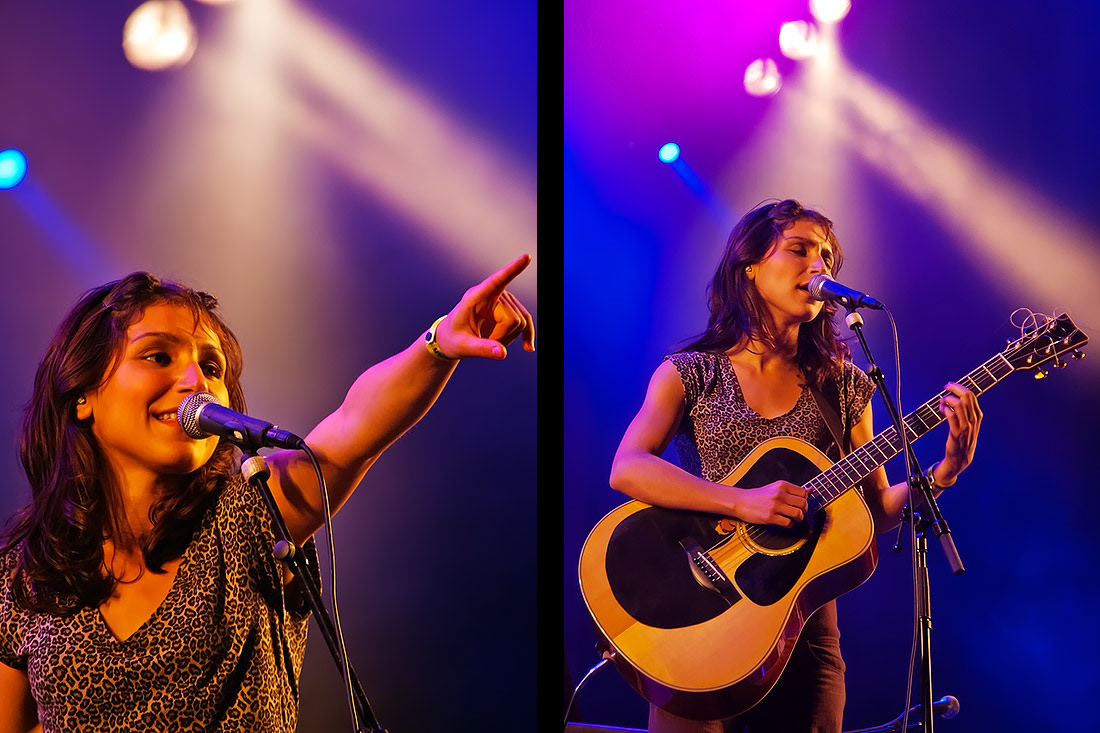 Swedish artist Laleh at the Malmö Festival 2007.