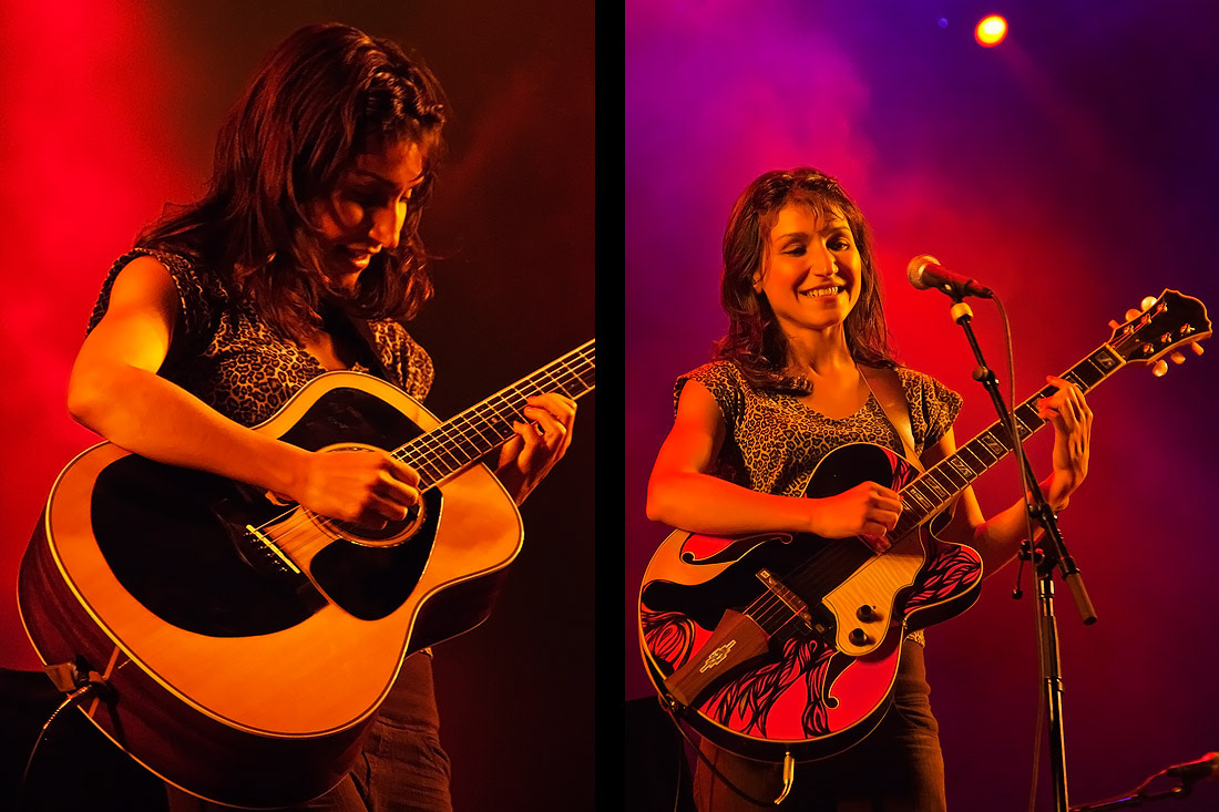 Swedish artist Laleh at the Malmö Festival 2007.