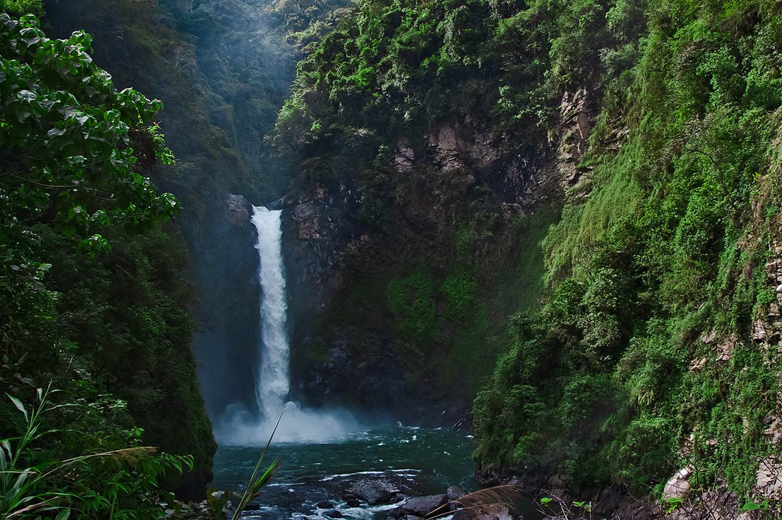 Tappia Waterfall. Batad, Philippines.
