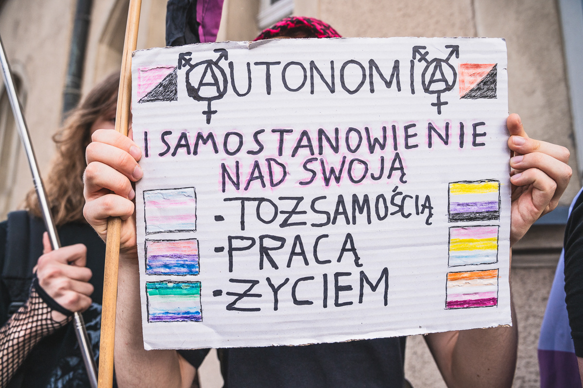 "Autonomy and self-determination of one's identity, work, life"