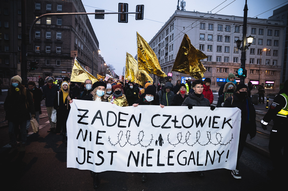 "No human is illegal"