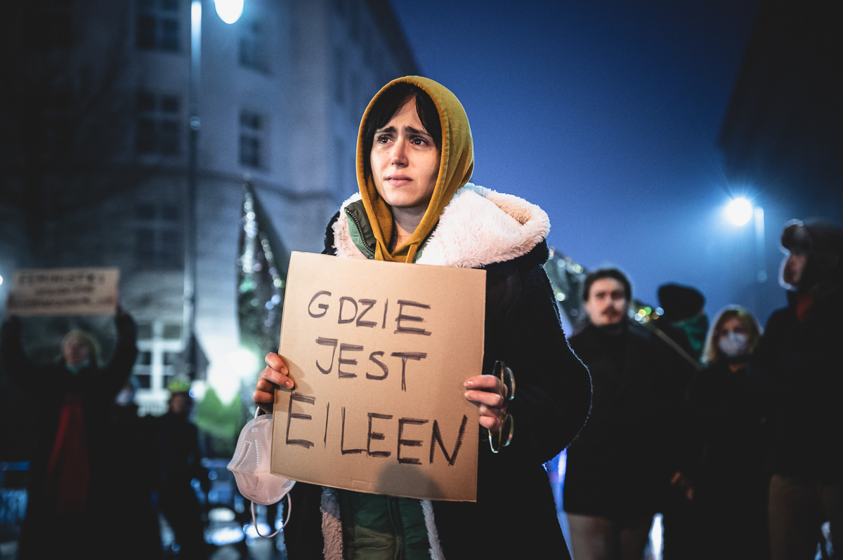 "Where is Eileen [a missing refugee]"