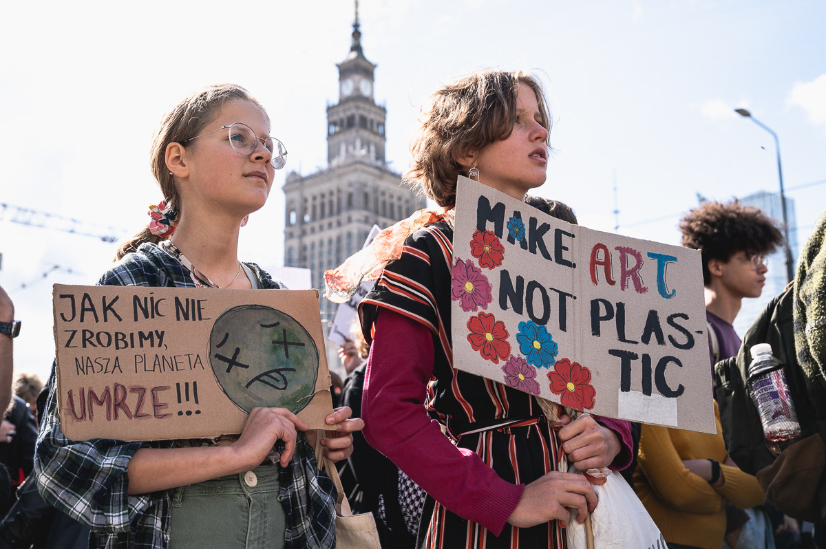 "If we won't do anything, our planet will die"