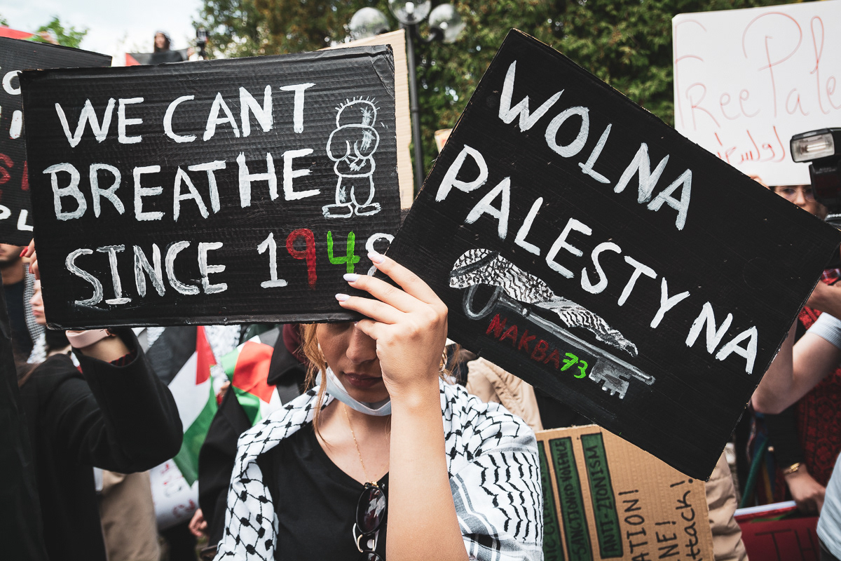 "Free Palestine"