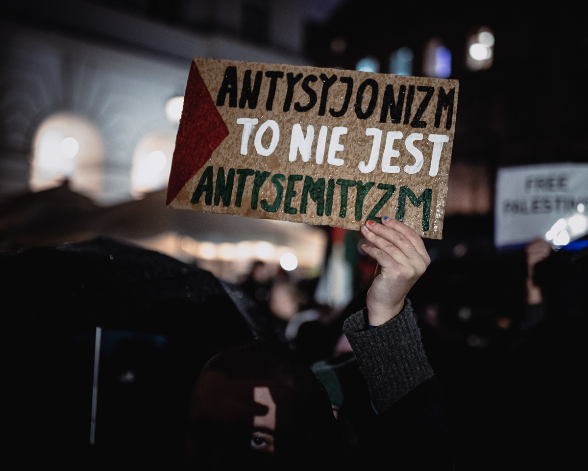 "Anti-zionism is not anti-semitism"