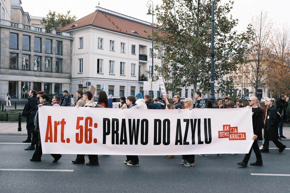 "Article 65 [of the Polish constitution: the right to asylum"