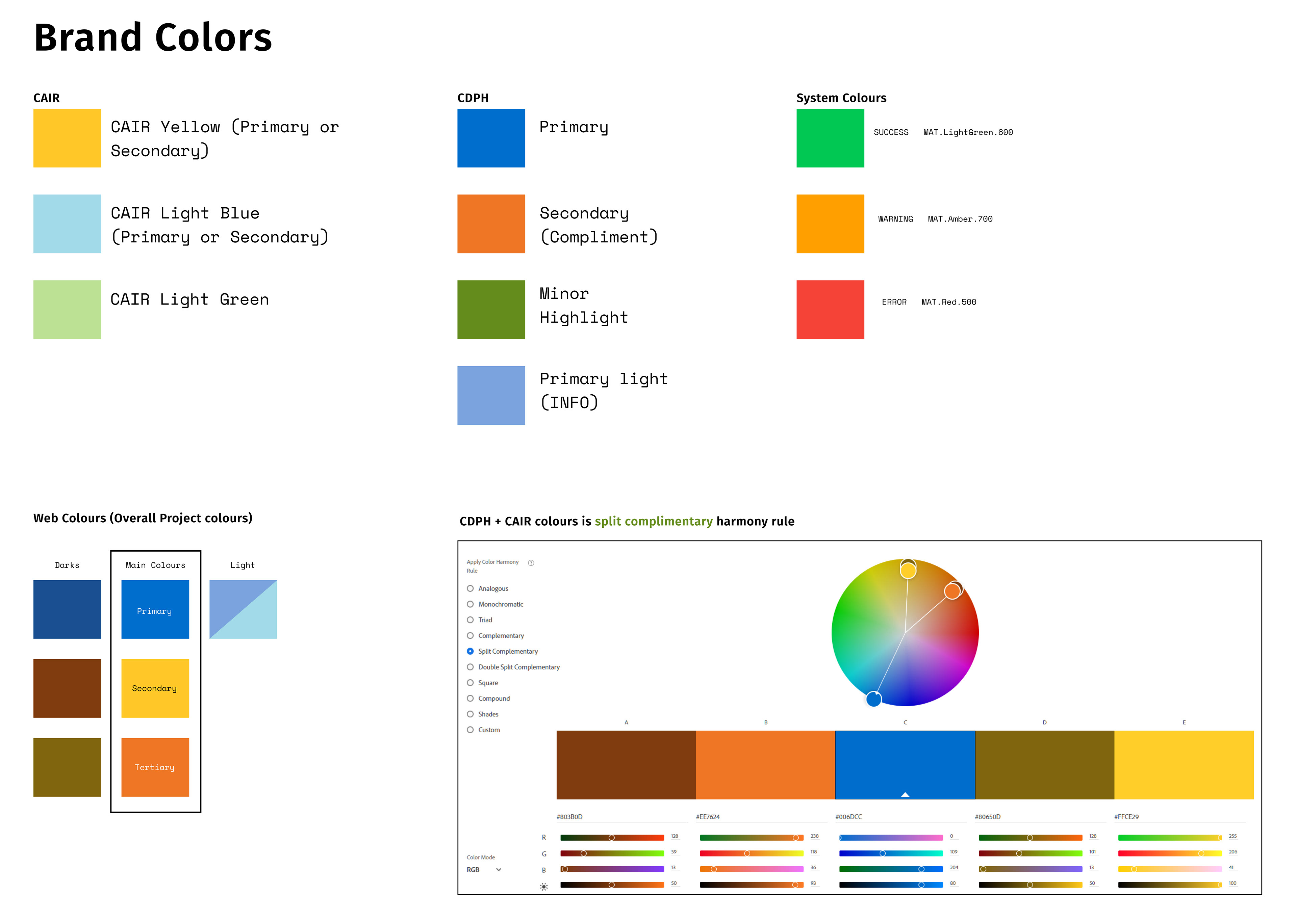 Portfolio image: Colors