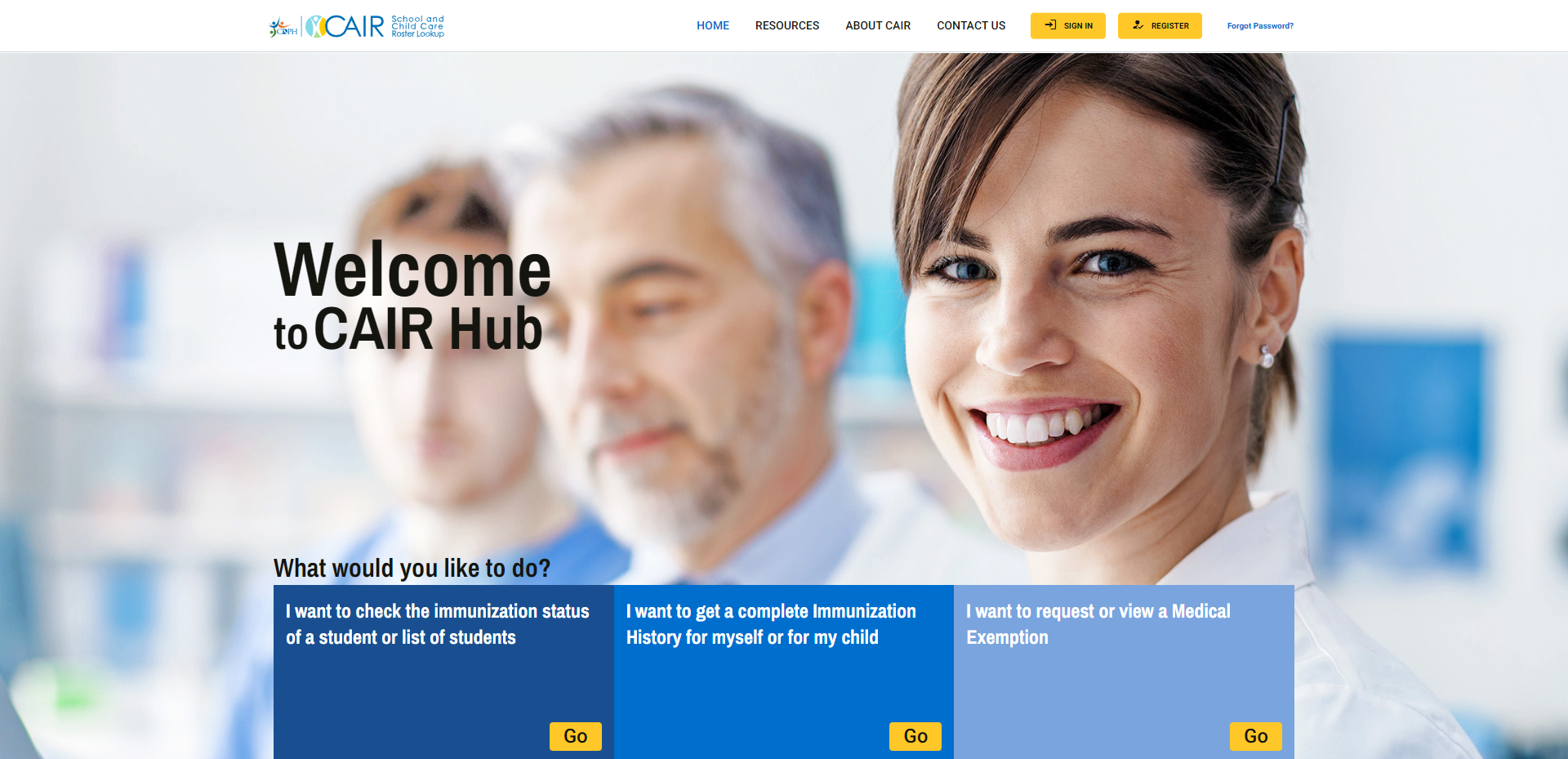 Final Mockup, CAIRHub