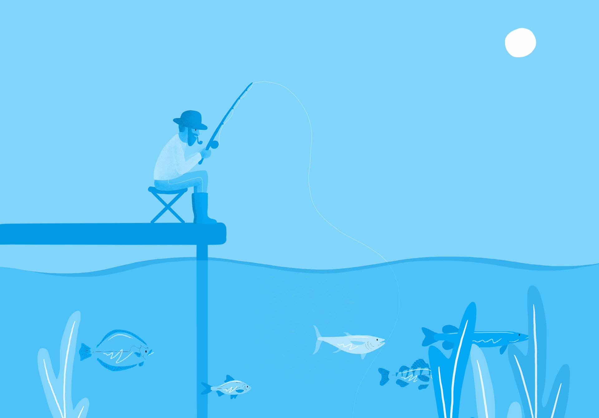 A fisherman
