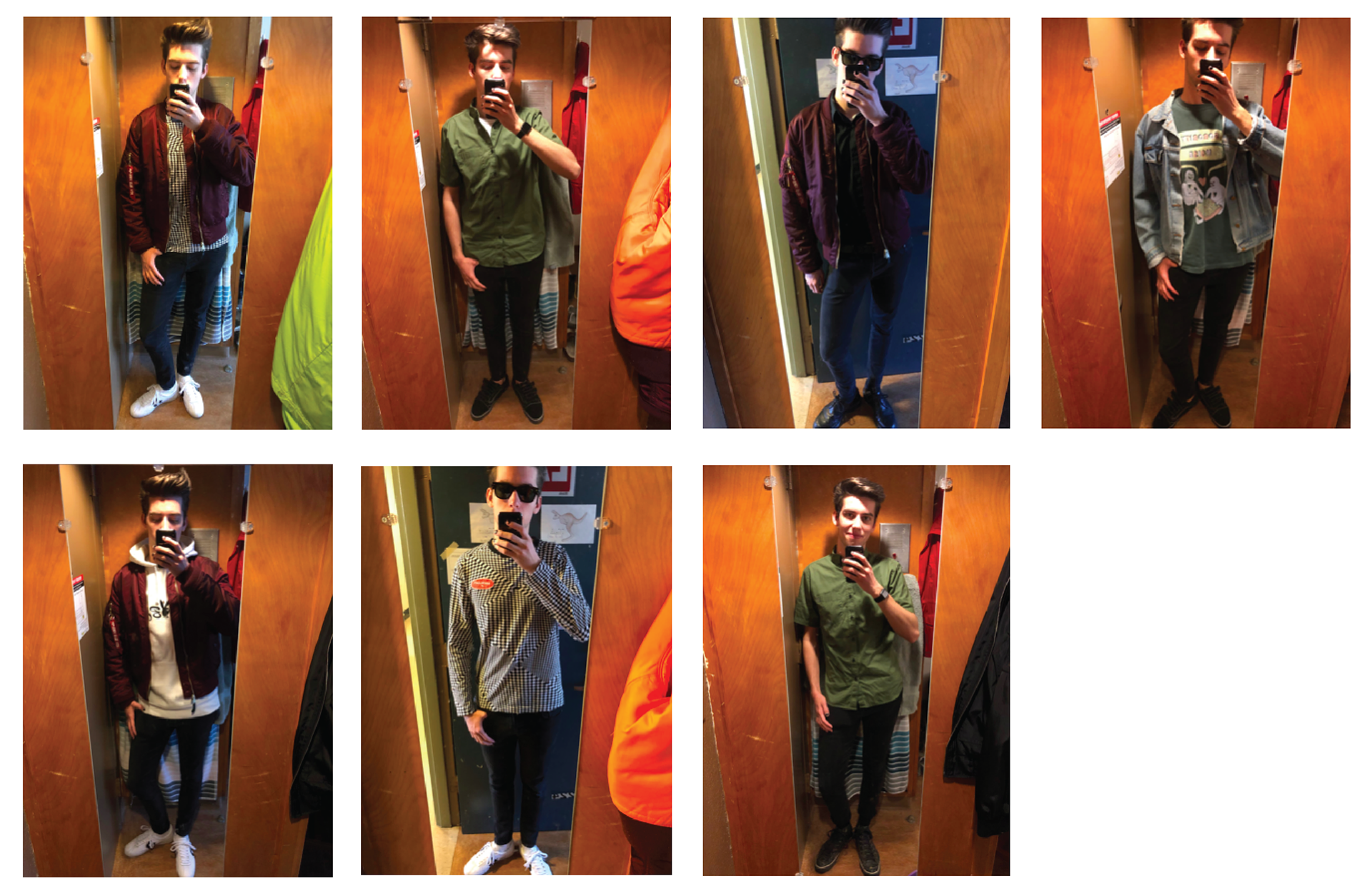 James's Selfies