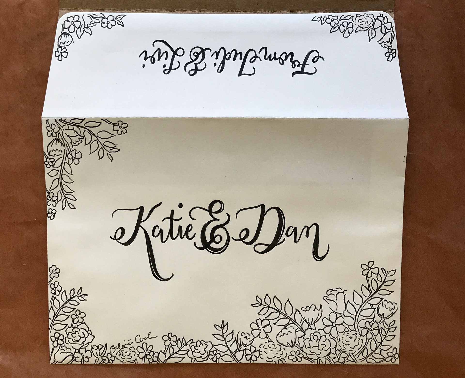 Wedding Card envelope