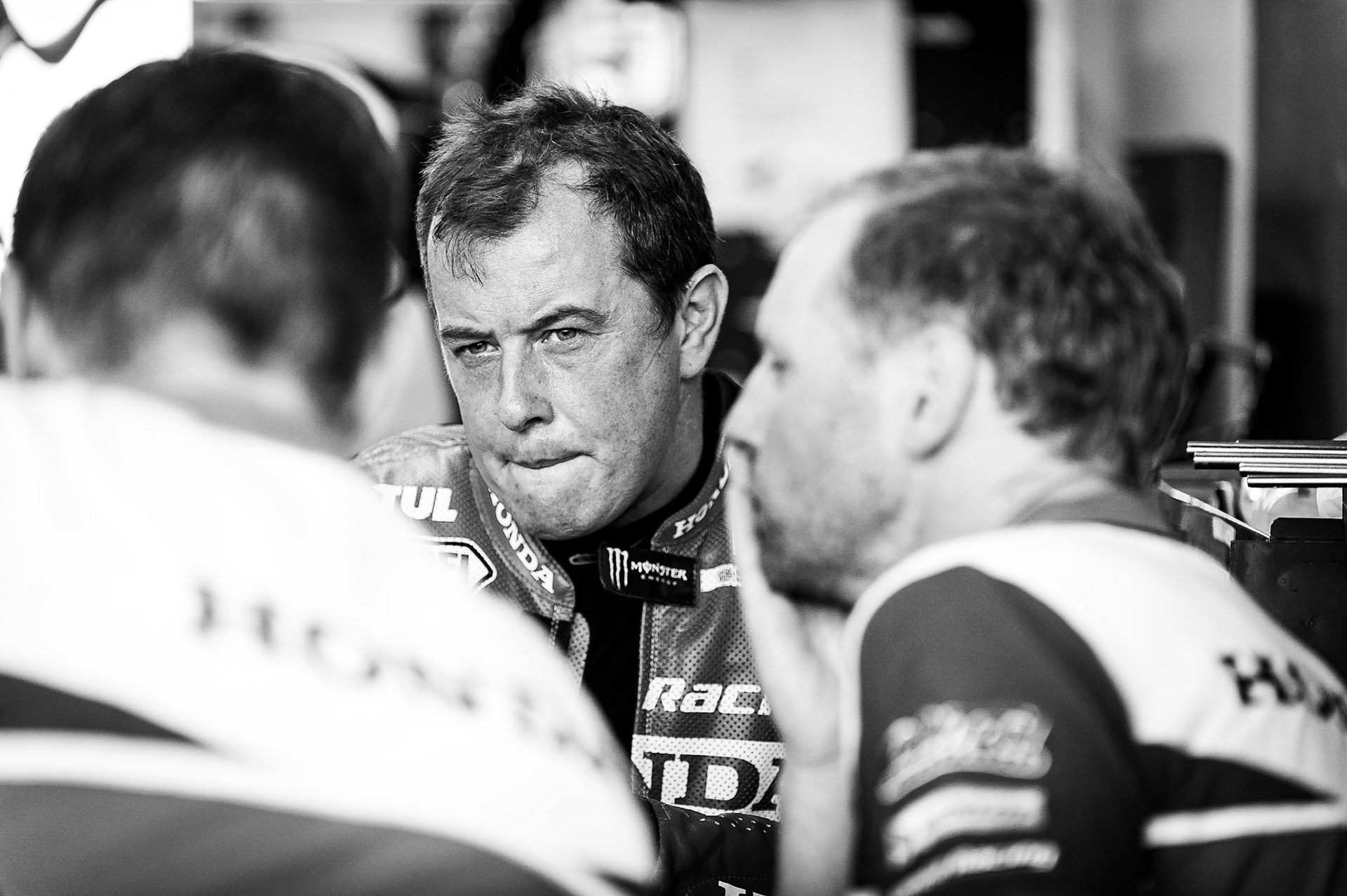 John McGuinness (Honda Racing) at the 2015 Macau Motorcycle Grand Prix. Image by Tony Goldsmith.