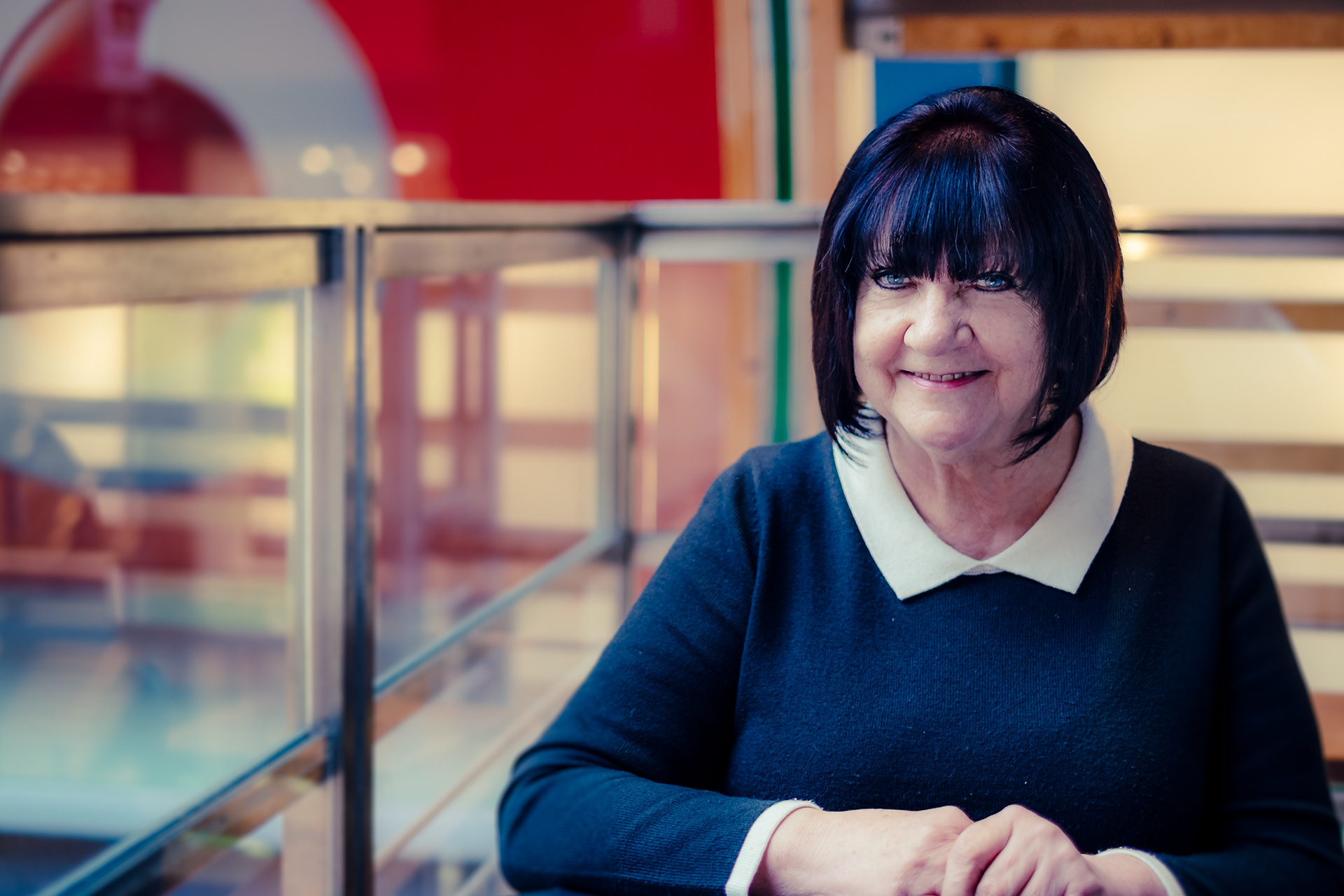 St Stephen's, Kingston Upon Hull, East Yorkshire, United Kingdom, 26 January, 2015. Pictured: Lynda Hill who won a competition to mee the Beatles when they played in Hull at the ABC Regal.