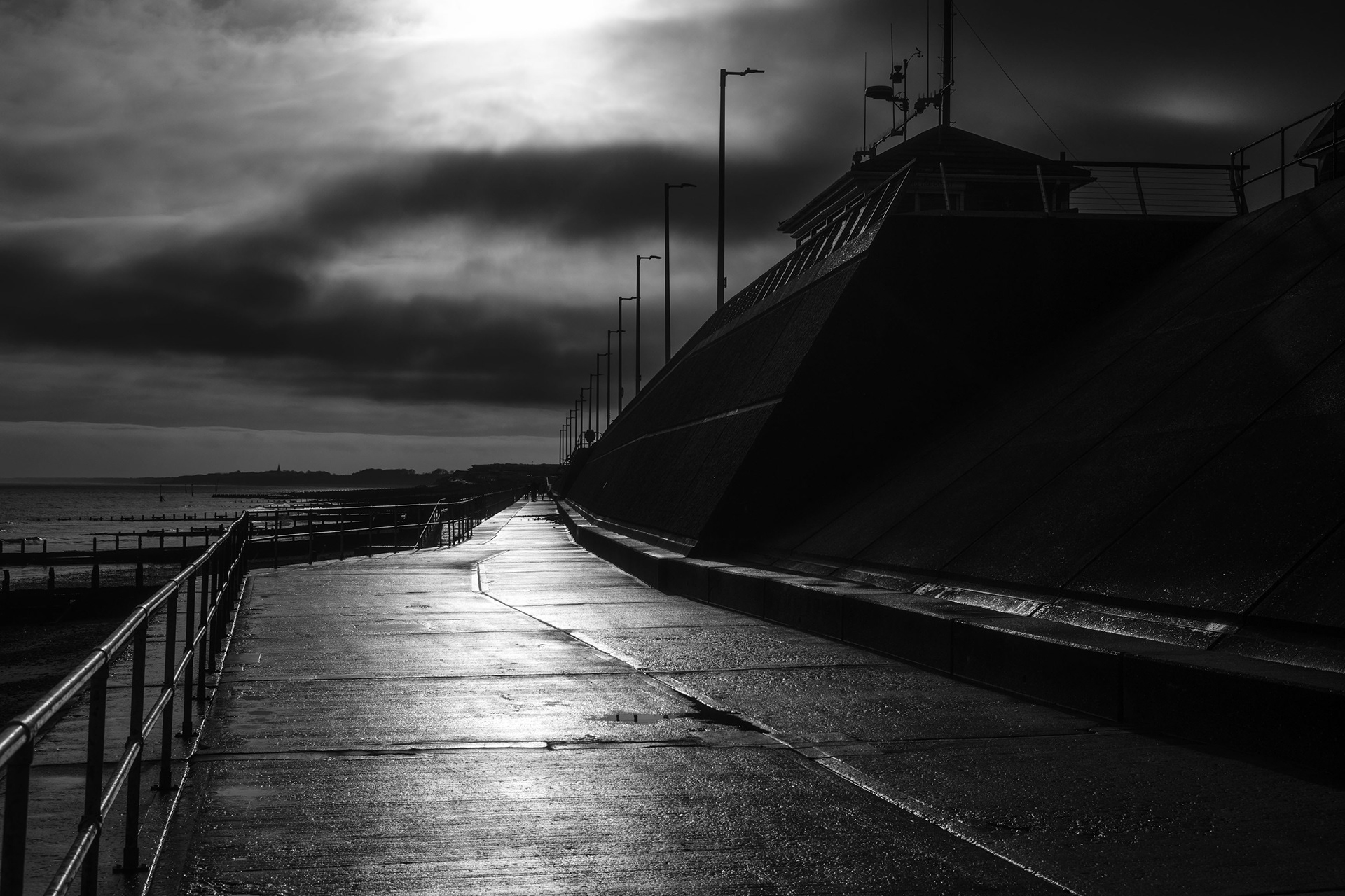 Ref: Hornsea_20260114_0009. Hornsea Seafront in Winter. Hornsea, East Yorkshire, United Kingdom, 16 January, 2026. 