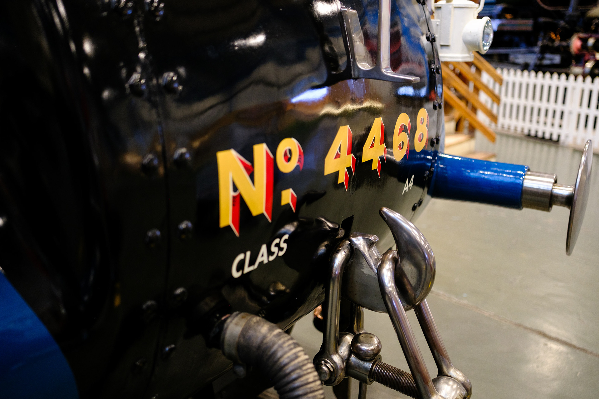 Ref: NRM_20260115_0025. National Railway Museum, York, North Yorkshire, United Kingdom, 15 January, 2026. Pictured: National Railway Museum, York. Mallard, the fastest steam locomotive, achieved a speed in excess of 126 miles per hour.