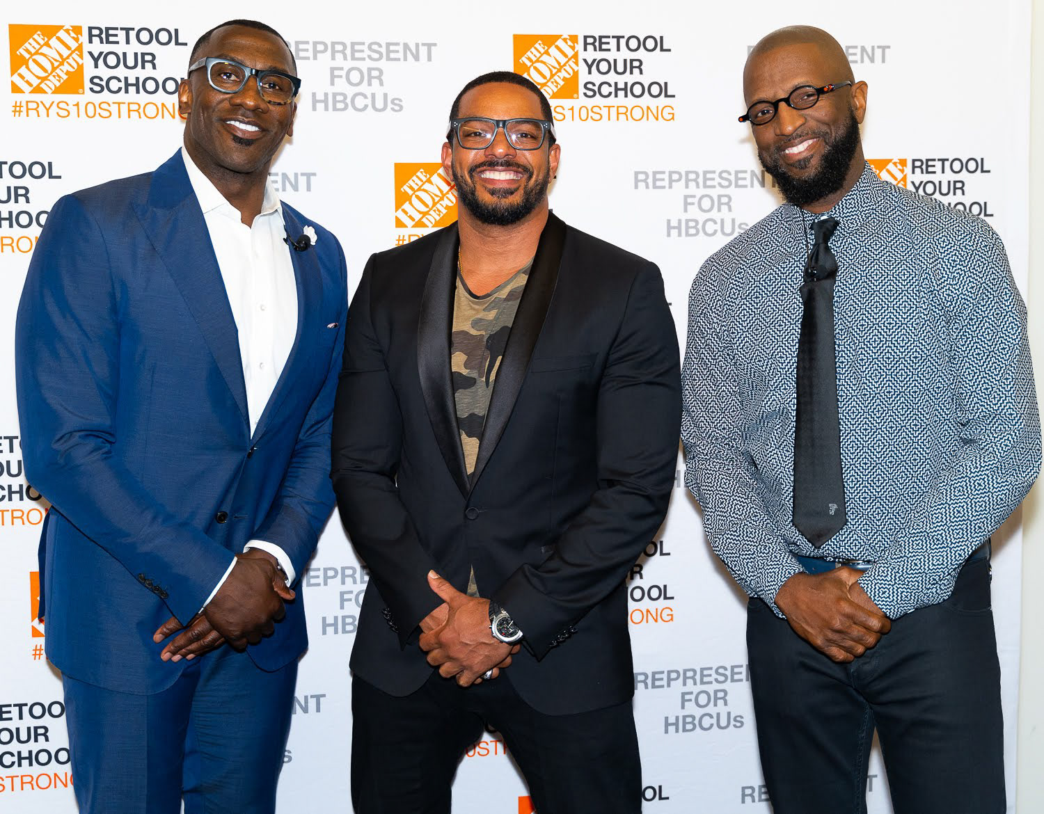 Shannon Sharpe, Laz Alonzo & Rickey Smiley