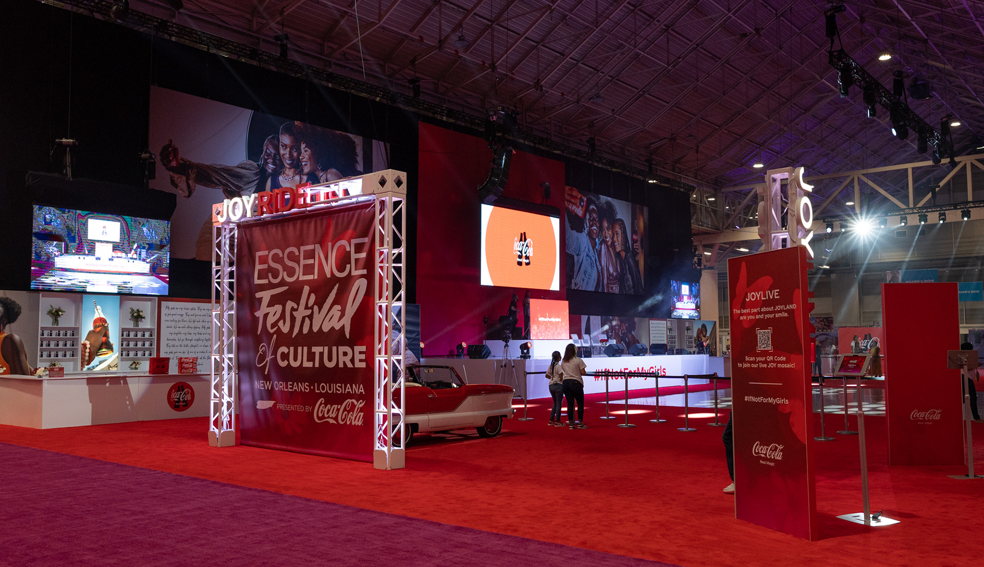 Coca Cola at Essence Fest
