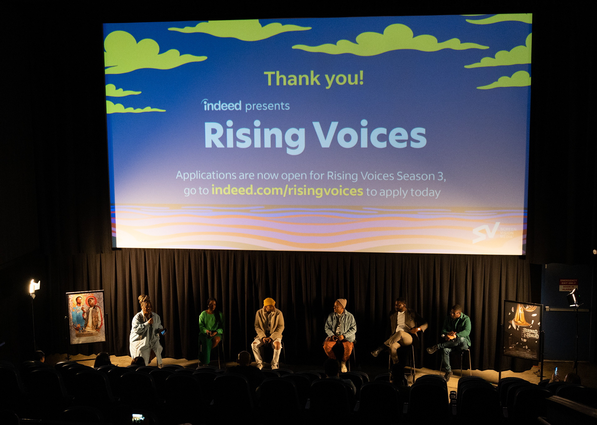 Indeed Rising Voices Press Event