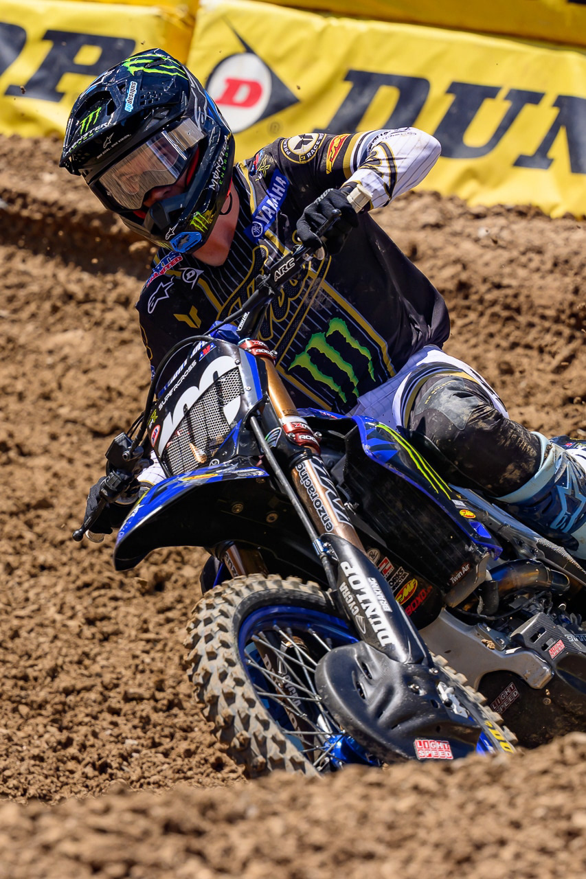 Monster Energy Star Yamaha Professional Race team showcased the Baller LE design in the 2025 Monster Energy Supercross Series
