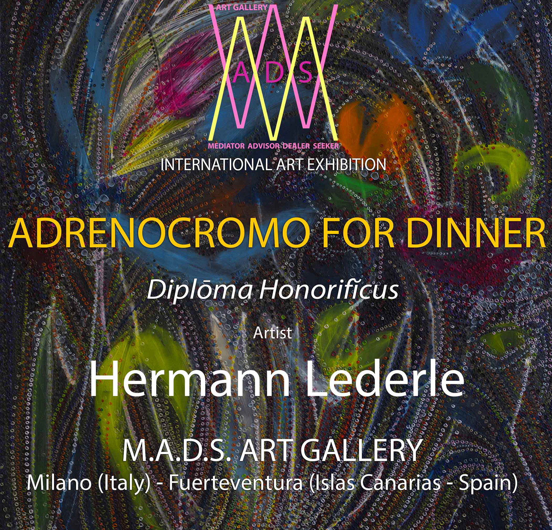 Exhibition of new work by Hermann Lederle at MADS ART GALLERY Milan
