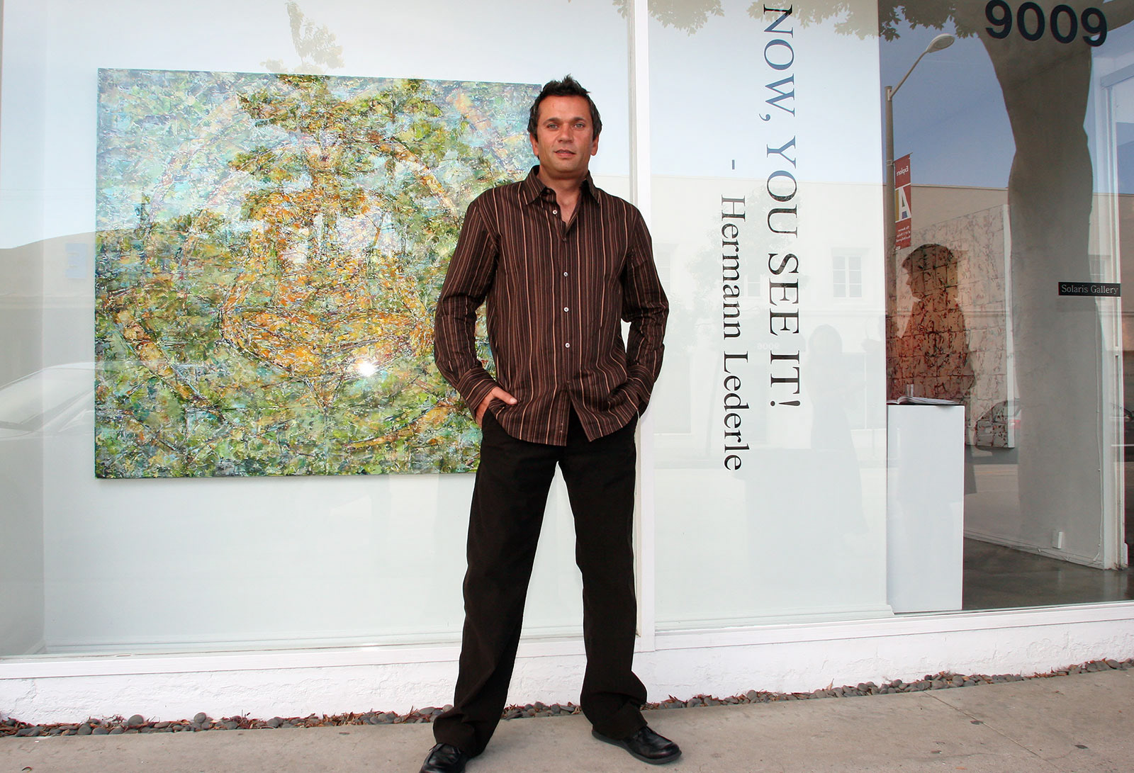 SOLARIS GALLERY,EXHIBITION 2005,NOW YOU SEE IT,PAINTING,HERMANN LEDERLE