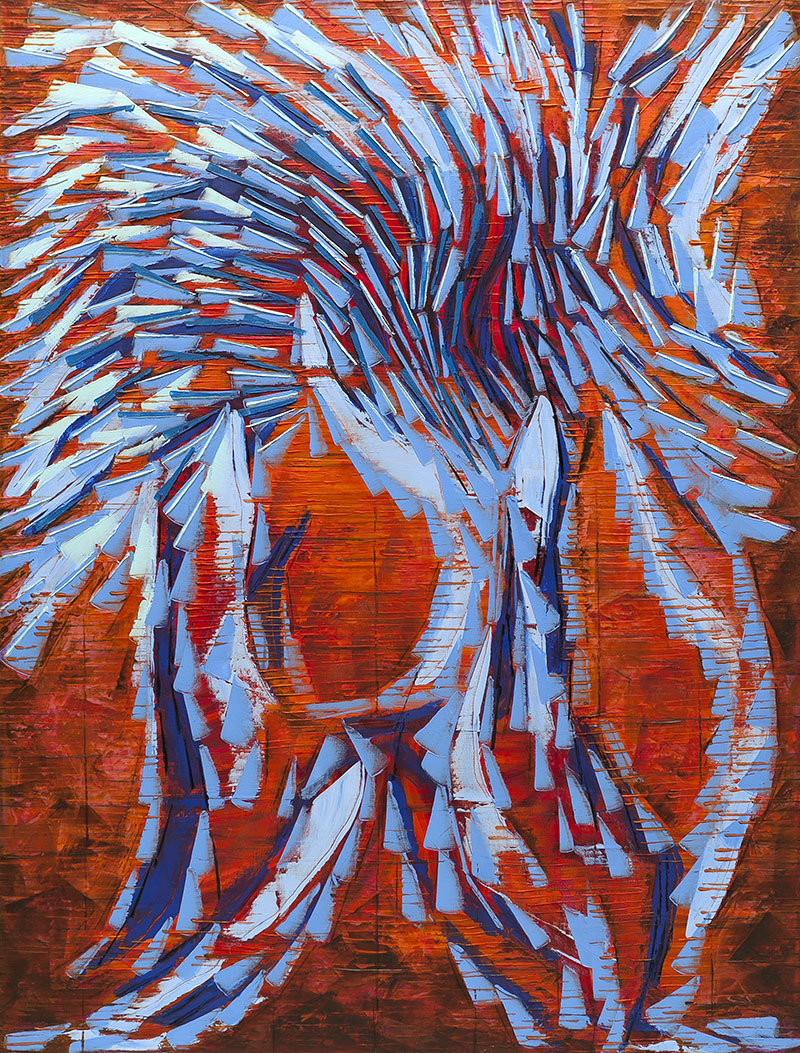 ALLURE oil on canvas, 50 by 38 inches, 2011, Hermann Lederle