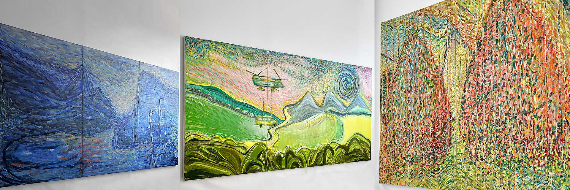 Painting 2020 - 2025 by Hermann Lederle