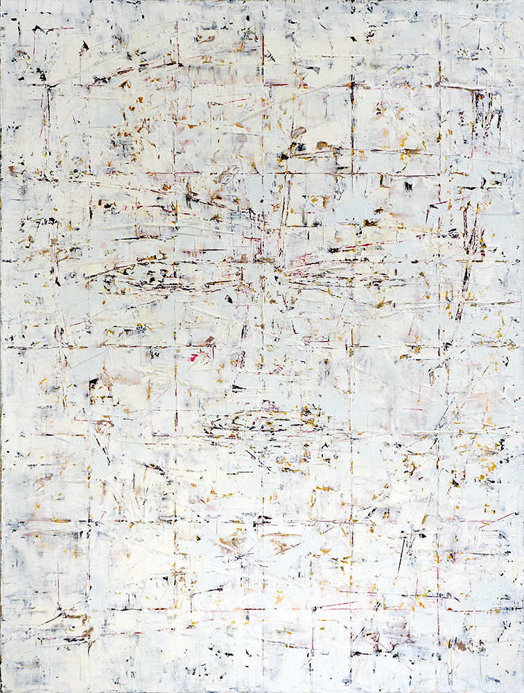 SILENCE NO.5 oil on canvas, 50 by 38 inches, 2004, HERMANN LEDERLE
