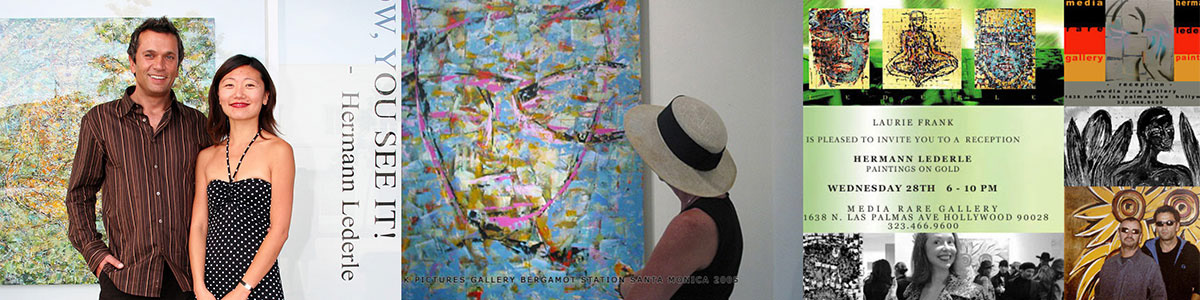 EXHIBITION BY ARTIST HERMANN LEDERLE