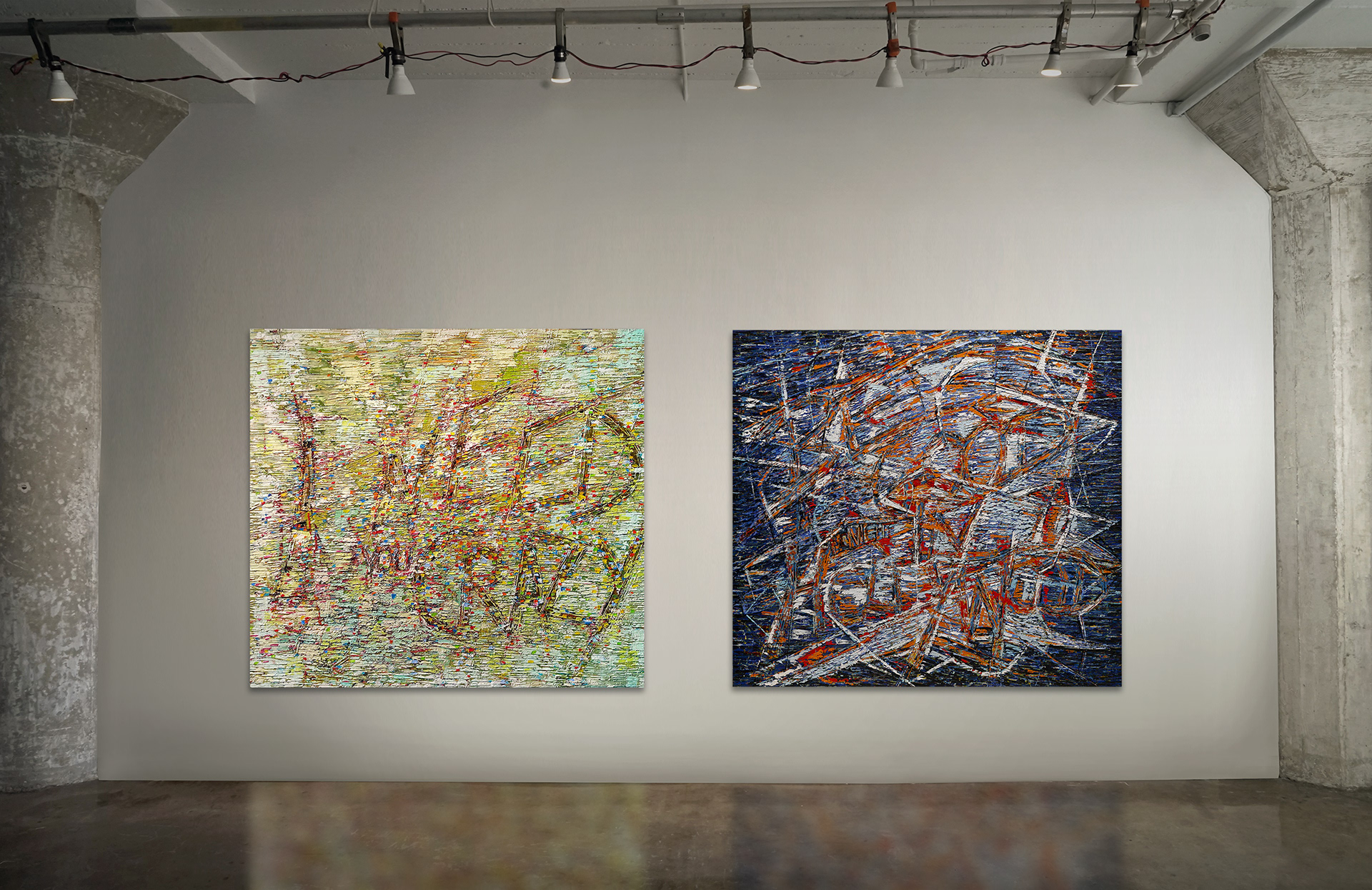 I NEED YOU CRAZY & BE GOOD IN HOLLYWOOD at Factory Art Loft showing 2021