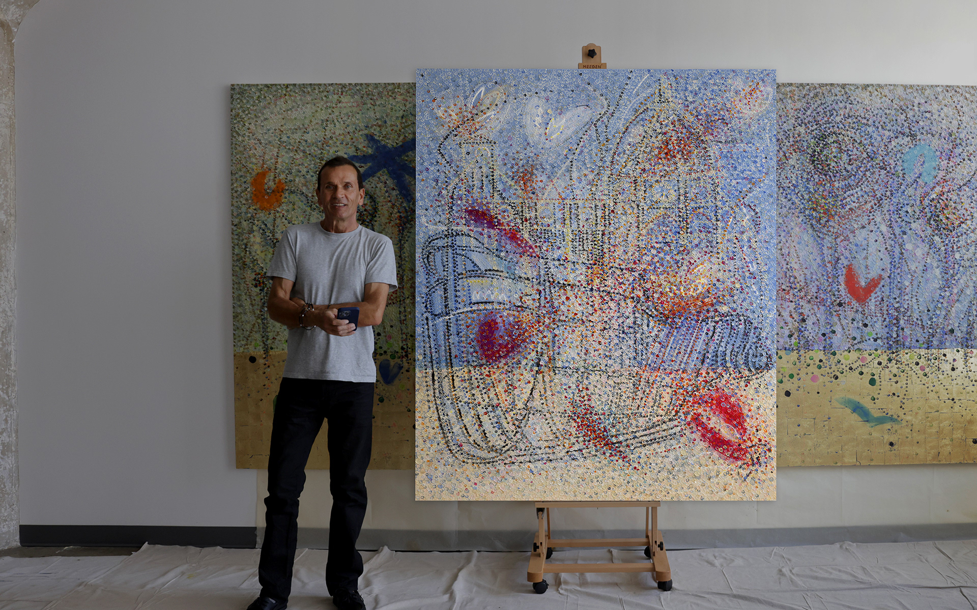 CHARISMA at the studio Los Angeles, Hermann Lederle
