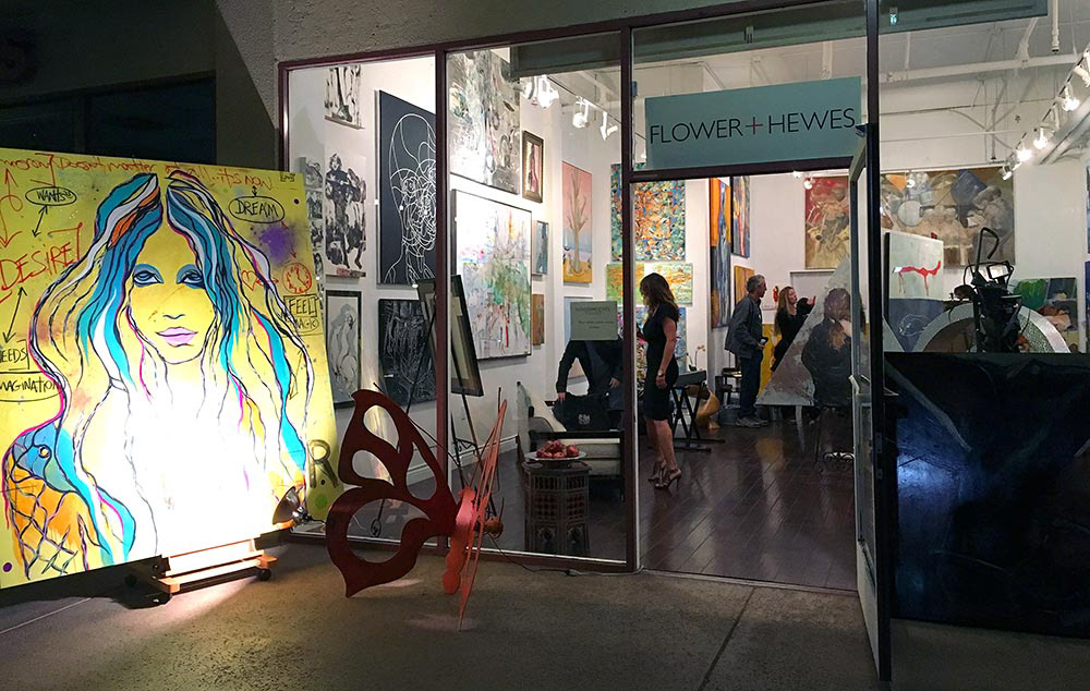 FLOWER HEWES GALLERY EXHIBITION 2015, HERMANN LEDERLE, MALIBU