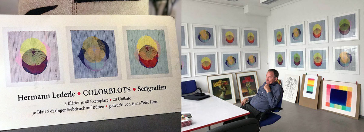 HPH VERNISSAGE,HERMANN LEDERLE,2017,COLORBLOTS,EXHIBITION