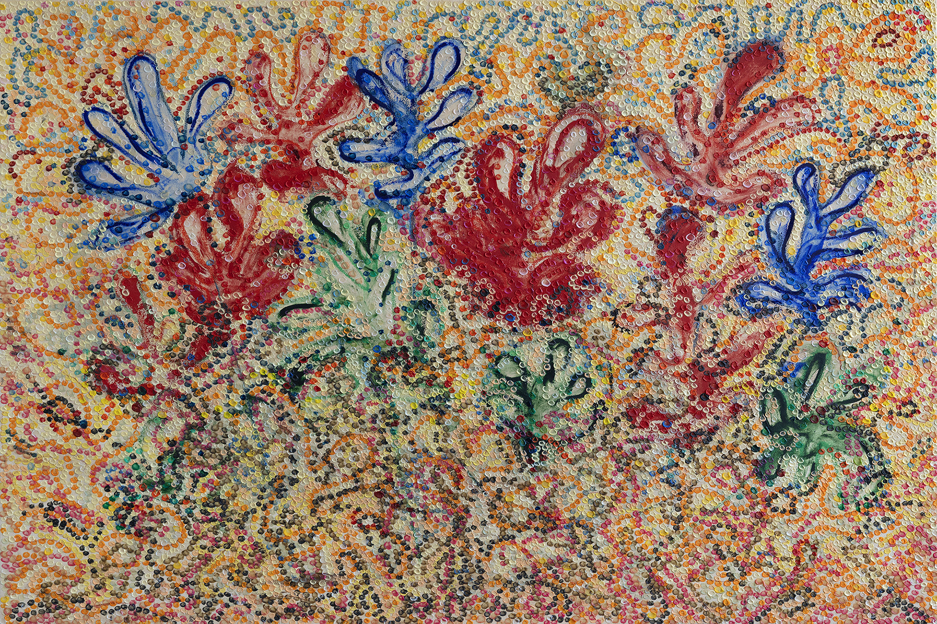 BASK oil on canvas, 40 by 60 inches (102x152cm), 2024, HERMANN LEDERLE