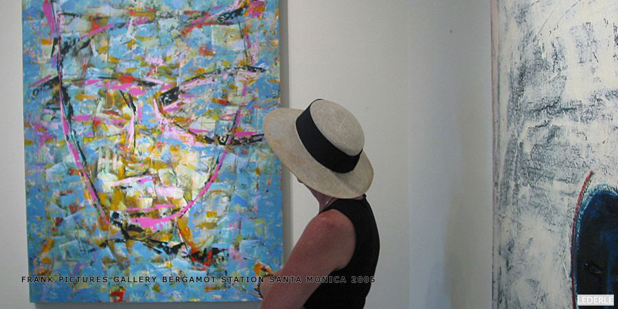 FRANK PICTURES GALLERY EXHIBITION 2005, HERMANN LEDERLE, LAURIE FRANK CURATOR