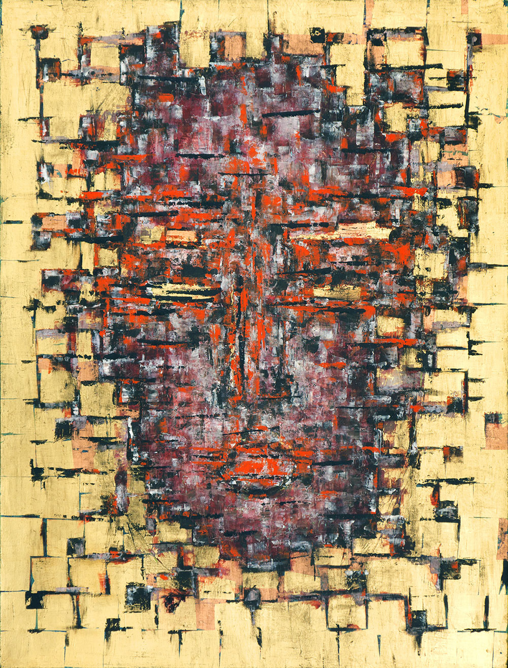 DAWN oil on canvas, 50 by 38 inches, 2000, HERMANN LEDERLE