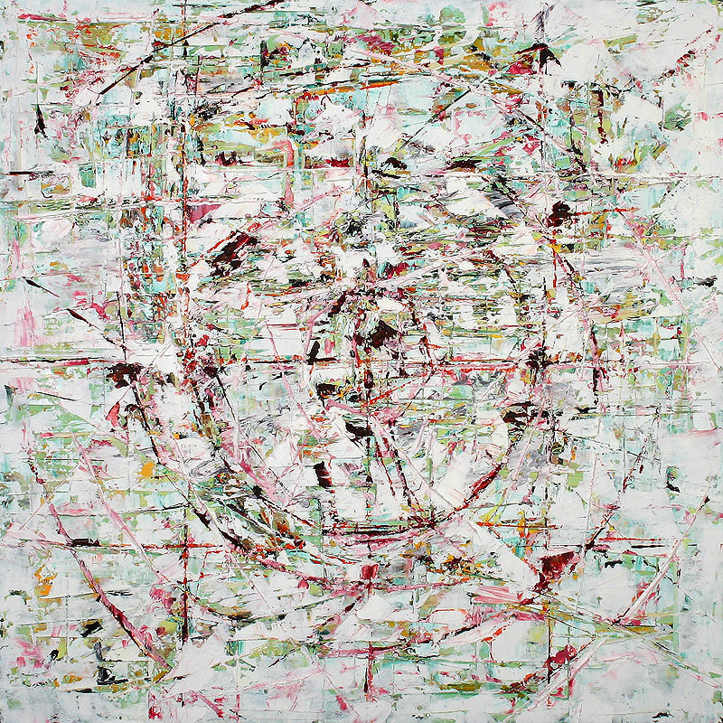 SILENCE NO.13 oil on canvas, 24 by 24 inches, 61 x 61 cm, 2004 EUR 4,550.00, HERMANN LEDERLE