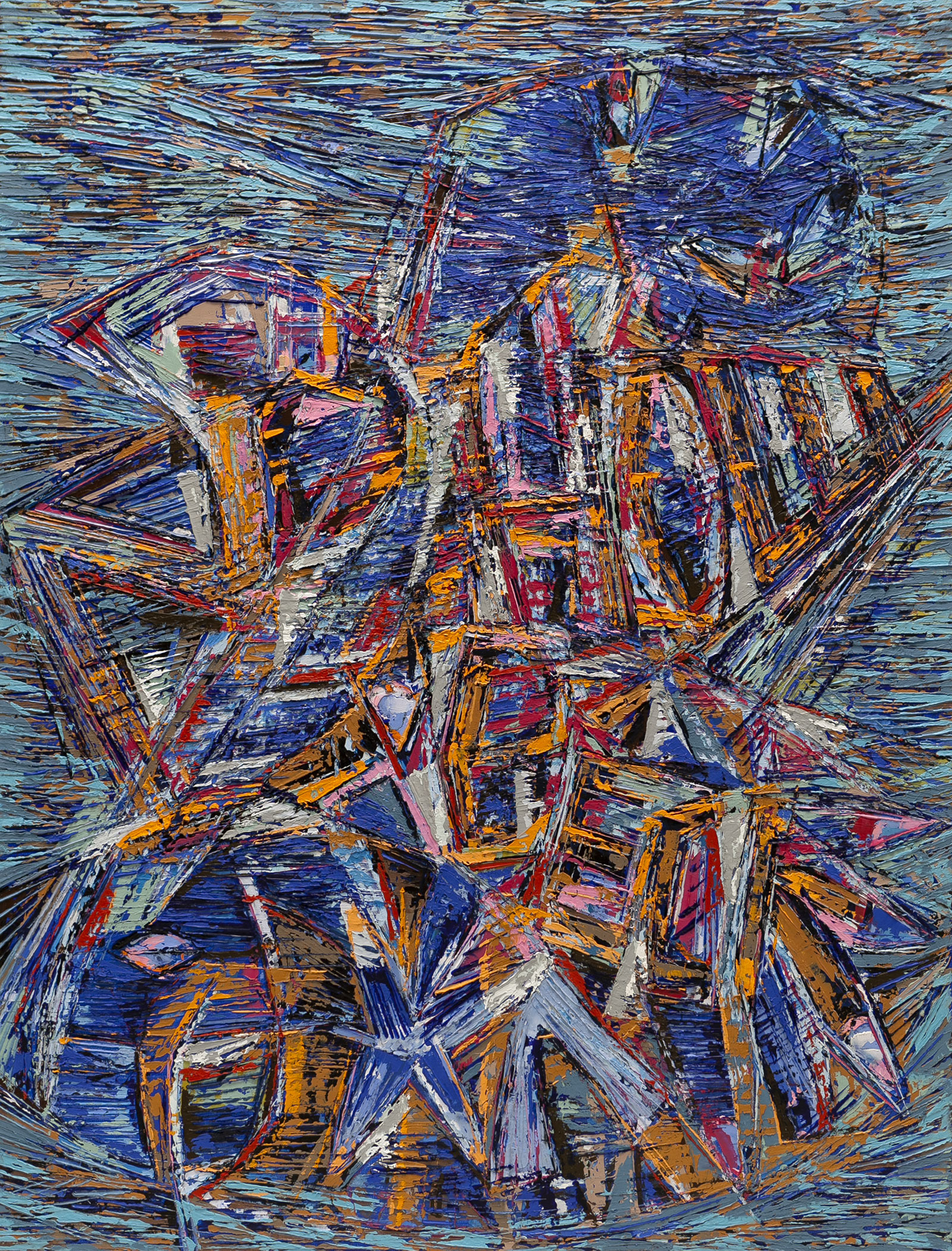 NO HOLLABACK GIRL * oil on canvas, 50 by 38 inches, 2008,HERMANN LEDERLE