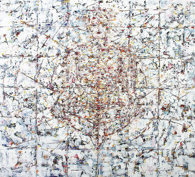 SILENCE NO.21 oil on canvas, 60 by 66 inches, 2004, HERMANN LEDERLE