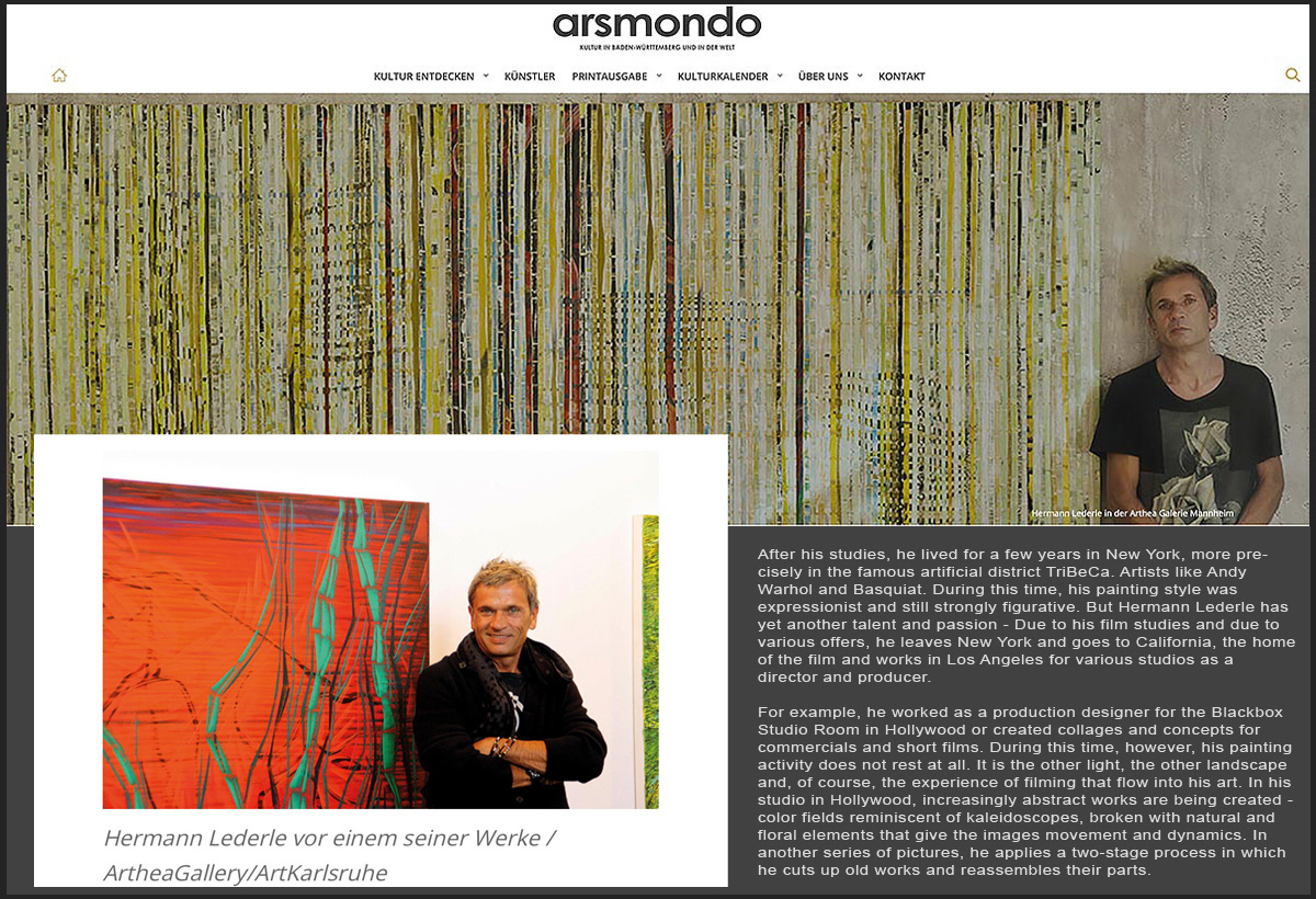 LINK TO ARSMODNDO MAGAZINE ARTICLE 2020 ON HERMANN LEDERLE