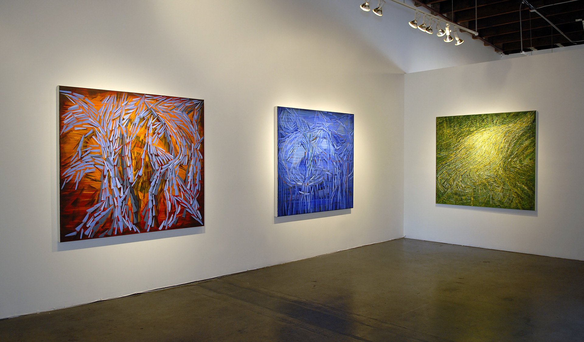FRANK PICTURES GALLERY EXHIBITION HERMANN LEDERLE PAINTINGS 2012