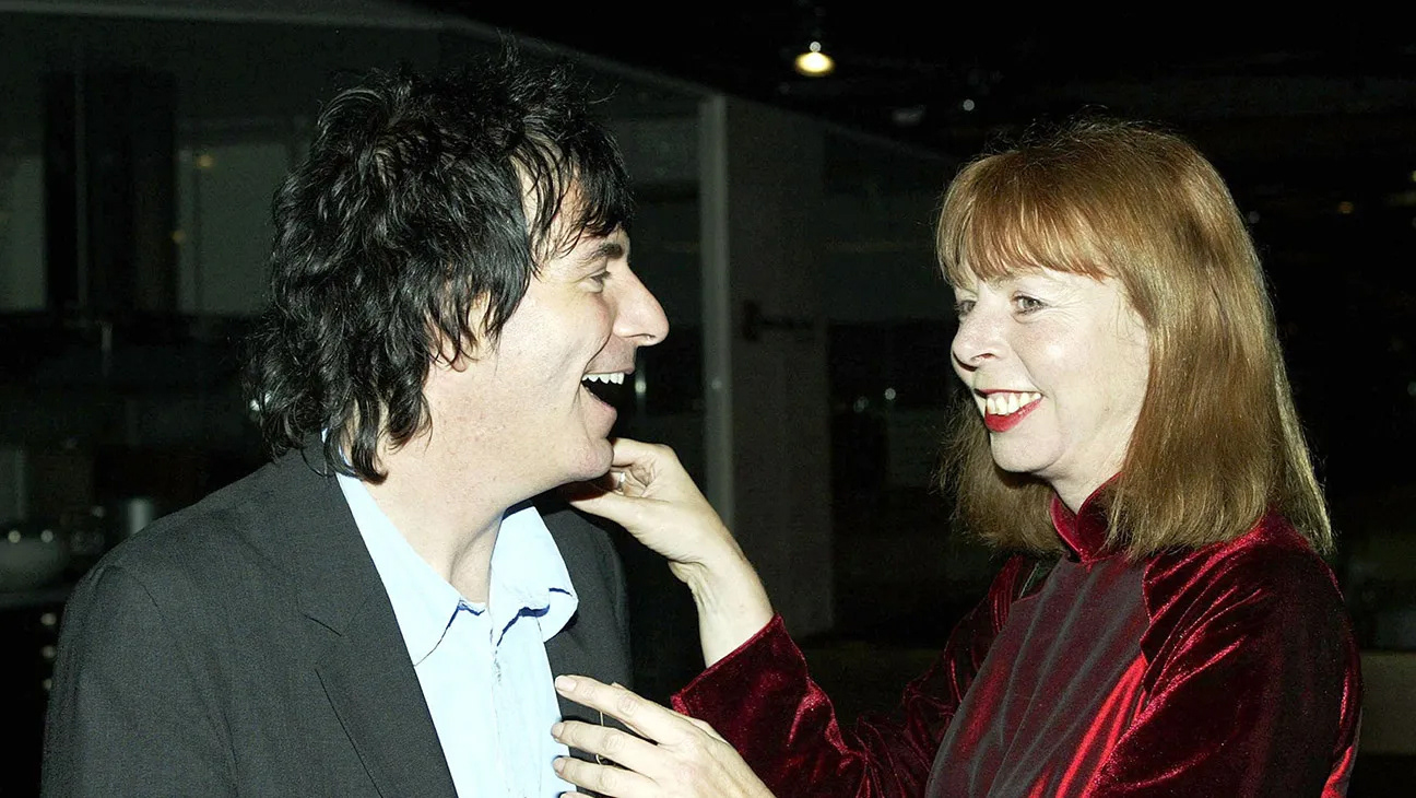 Laurie Frank with Allan Mindel in West Hollywood 2004